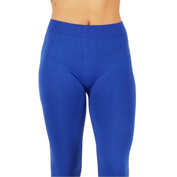 NWT Blue Leggings | OS Regular - Picture 4 of 10